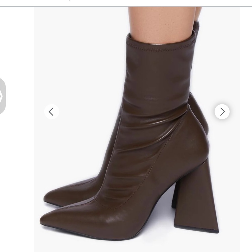 NWT Forever 21 Faux Leather Booties